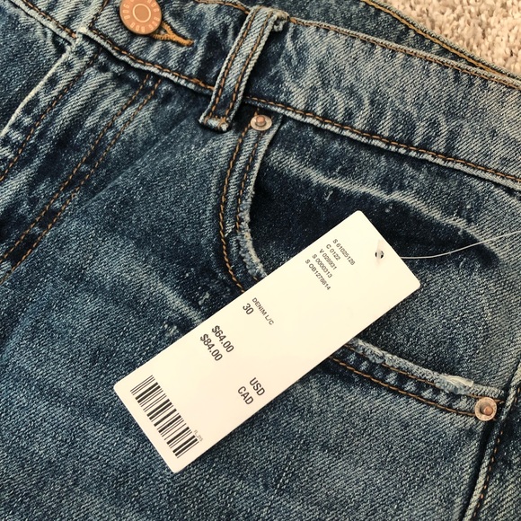 Urban Outfitters BDG Loose Straight Jean Distressed Blue Denim - Picture 4 of 7